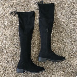 Black Over the Knee Boots